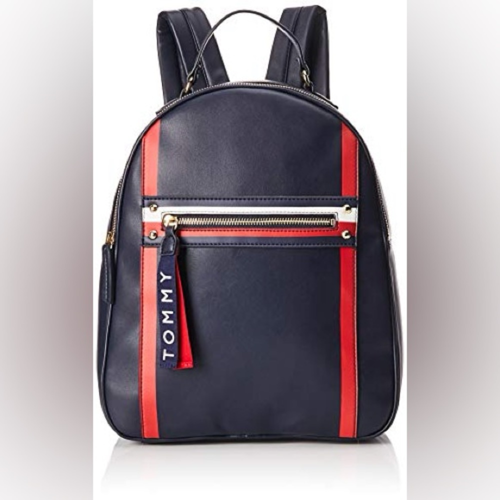 Tommy Hilfiger Backpack in Navy and Red
